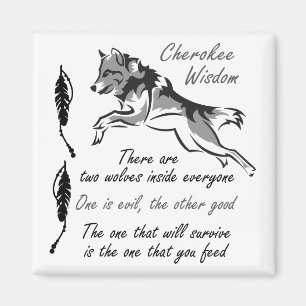 Cherokee vishet magnet