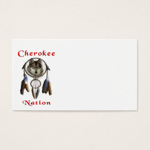 Cherokee Visitkort
