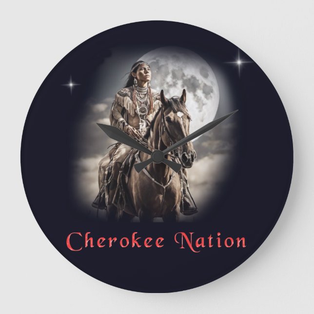 Cherokenation Stor Klocka (Framsida)