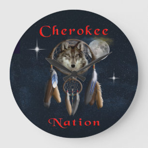 Cherokenation Stor Klocka