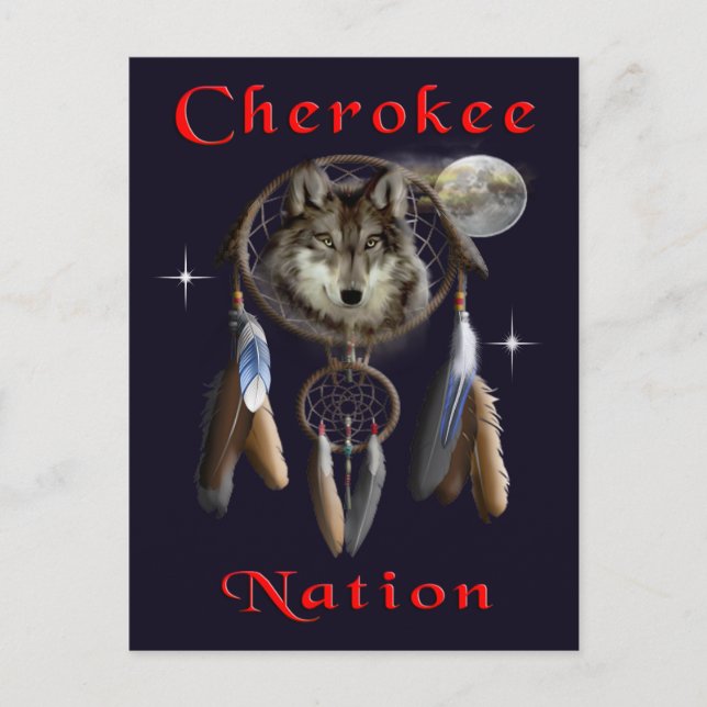 Cherokenation Vykort (Framsida)