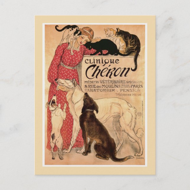 Cheron Clinique-postkort Vykort (Framsida)