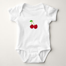Cherries baby-kroppsdräkt t shirt