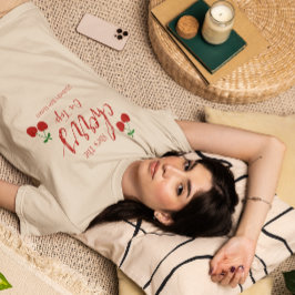 Cherries Baby Shower T Shirt