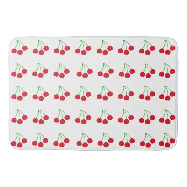 Cherries Bath Mat Badrumsmatta (Framsidan)