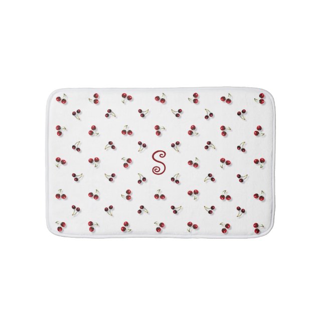 Cherries Bath Mat Badrumsmatta (Framsidan)