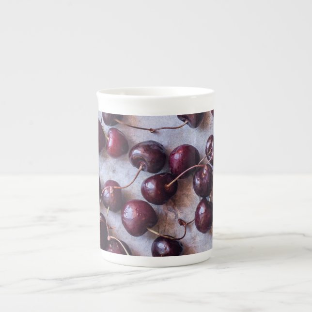 Cherries Benporslin Mugg (Framsidan)