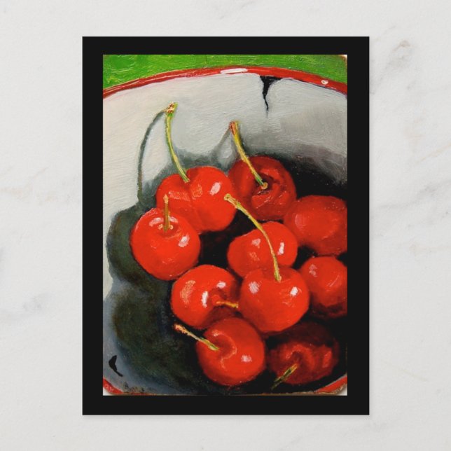 CHERRIES BOWL VYKORT (Framsida)