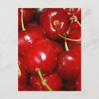 Cherries design vykort