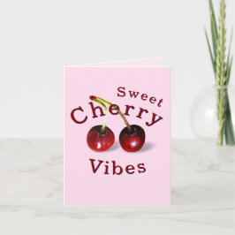 Cherries Greeting Card Kort