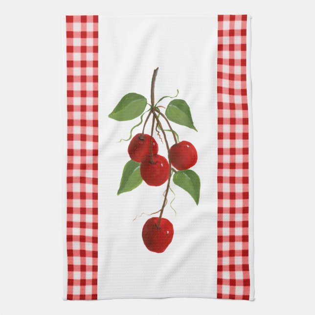 Cherries Kitchen Towel Kökshandduk (Vertikal)