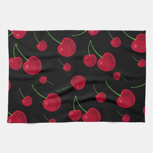 Cherries Kitchen Towel Kökshandduk (Horisontell)