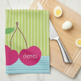 Cherries Microfiber Kitchen Towel Kökshandduk