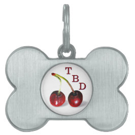 Cherries Pet Tag ID-bricka Husdjur