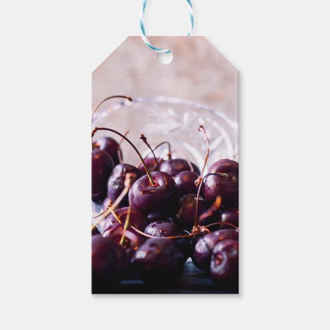 cherries presentetikett (Framsidan)