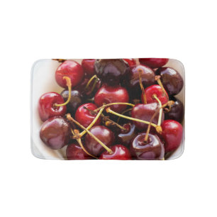 Cherries skål badrumsmatta
