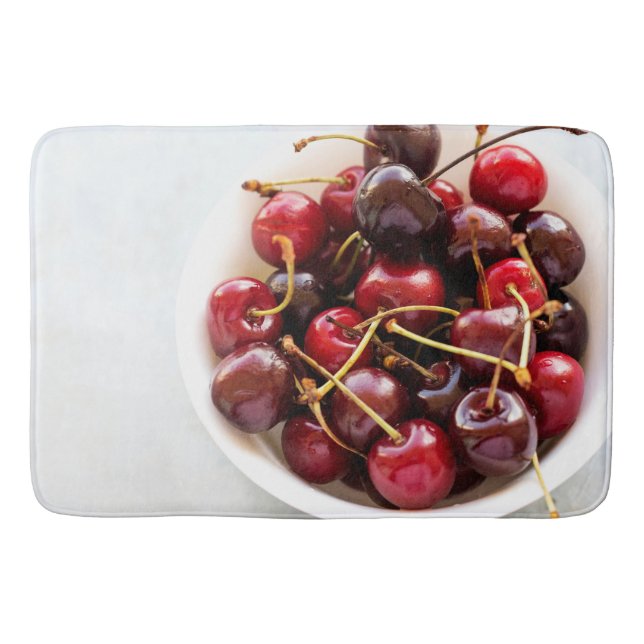 Cherries skål badrumsmatta (Framsidan)