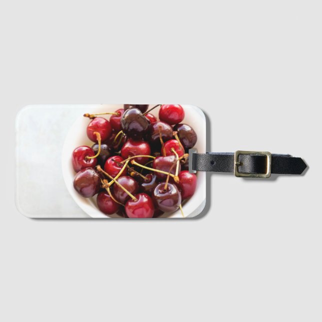 Cherries skål bagagebricka (Framsida horisontal)