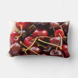 Cherries skål lumbarkudde