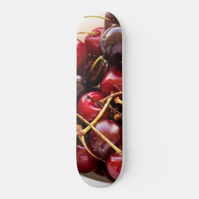 Cherries skål mini skateboard bräda 18,5 cm (Framsida)