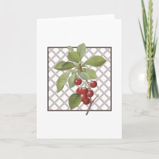CHERRIES TACK KORT (Framsida)