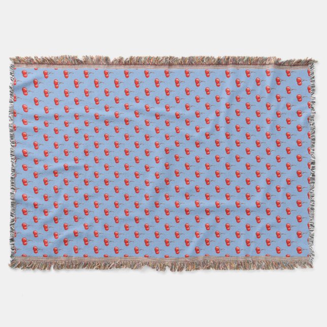 Cherries Throw Blanket Filt (Framsidan)