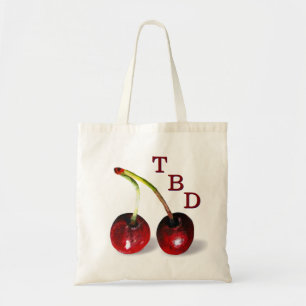 Cherries Tote Bag Tygkasse