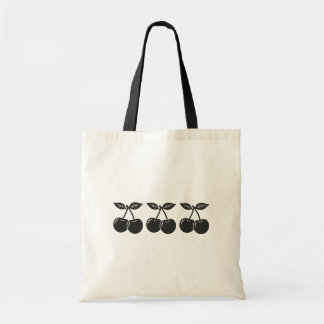 Cherries Tote Bag Tygkasse