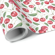 Cherries Wrapping Papper