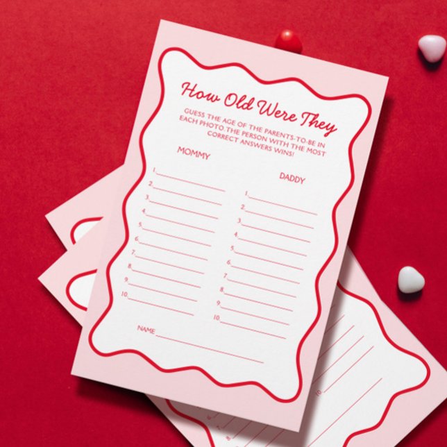 Cherry Baby Shower gissar åldersmatchen (Skapare uppladdad)