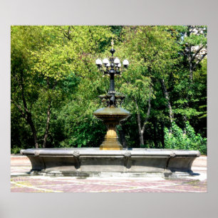 Cherry Backe Fontän Poster