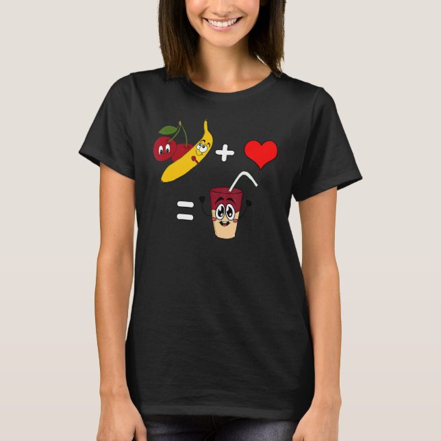 Cherry Banana Juice T Shirt (Framsida)