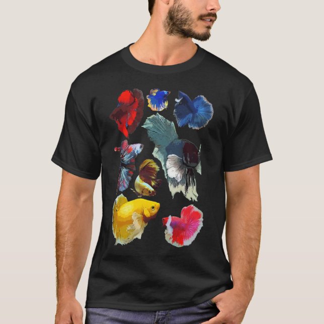 Cherry Barb (hane) T Shirt (Framsida)