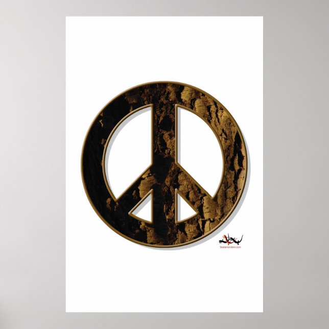 Cherry Bark Peace Poster (Framsidan)