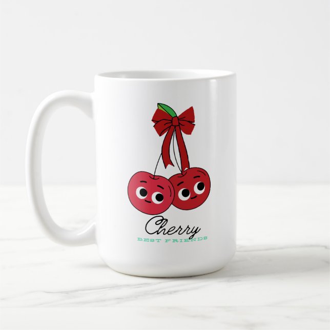 CHERRY BEST FRIEND KAFFEMUGG (Vänster)