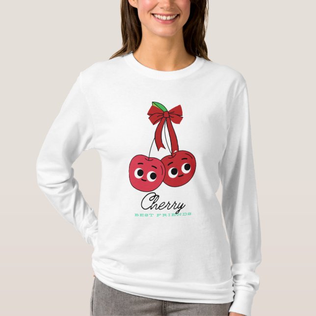 CHERRY BEST FRIEND T SHIRT (Framsida)