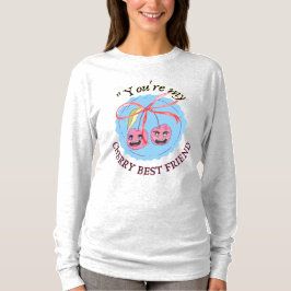 CHERRY BEST FRIEND T SHIRT