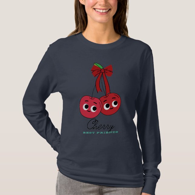 CHERRY BEST FRIEND T SHIRT (Framsida)
