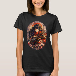 Cherry Blade Warrior – Anime Ande T Shirt
