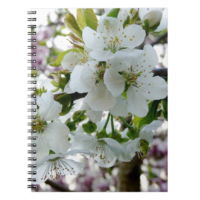 Cherry Blommar Anteckningsbok (Framsidan)