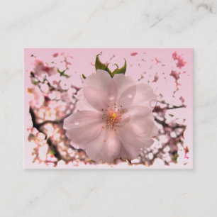 Cherry Blommar ATC Visitkort