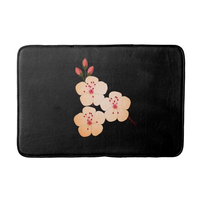 Cherry Blommar Bath Mat Badrumsmatta (Framsidan)