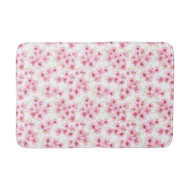 Cherry Blommar Bath Mat Badrumsmatta (Framsidan)