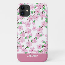 Cherry blommar-blomman Fodral-Mate iphone case