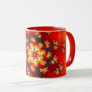 Cherry Blommar Blommigt Sprinkles Mugg