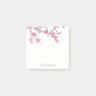 Cherry Blommar Bloom Post-it Block