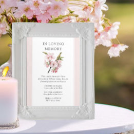 Cherry Blommar Bröllop i Loving Memory Poster