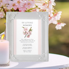 Cherry Blommar Bröllop i Loving Memory Poster