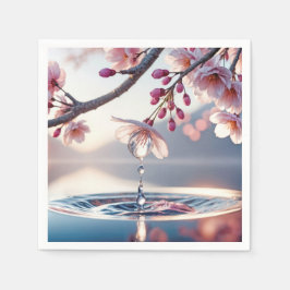 Cherry Blommar DewDrop Pappersservett