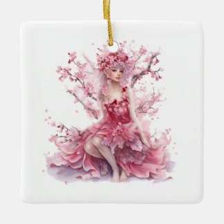 Cherry Blommar Fairy Princess Ornament